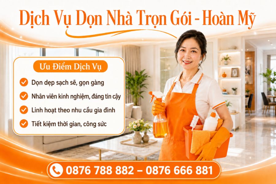 Dịch vụ giúp việc dọn nhà