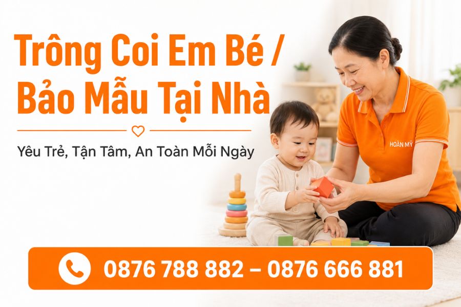 dịch vụ giữ trẻ - bảo mẫu
